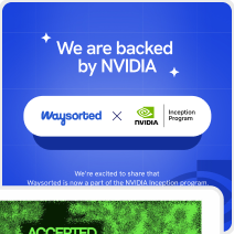 Announcement post: Waysorted is backed by NVIDIA