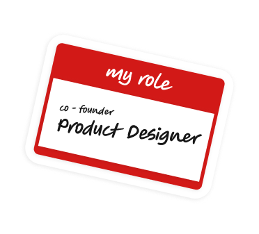 My role: co-founder and product designer